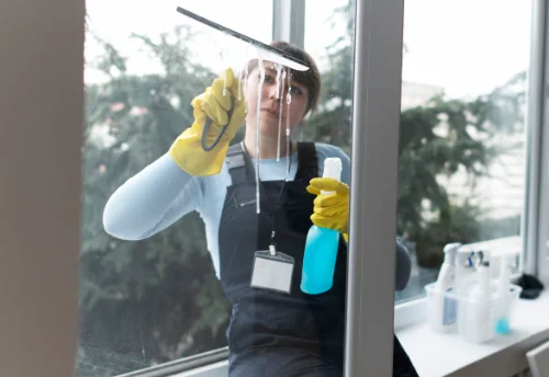 Nettoyage de vitres intérieures et extérieures à Guemps